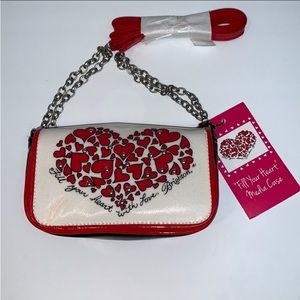 Brighton FillYour Heart Media Bag NWT